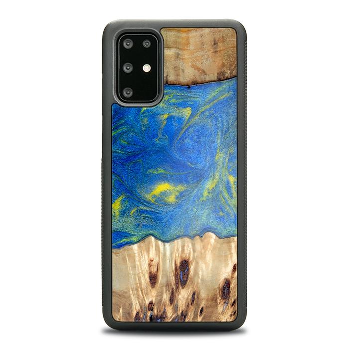 Samsung Galaxy S20 Plus Handyhülle aus Harz und Holz - Synergy#D128