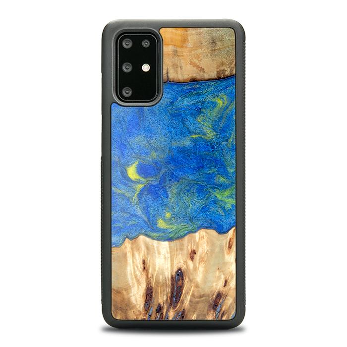 Samsung Galaxy S20 Plus Handyhülle aus Harz und Holz - Synergy#D131