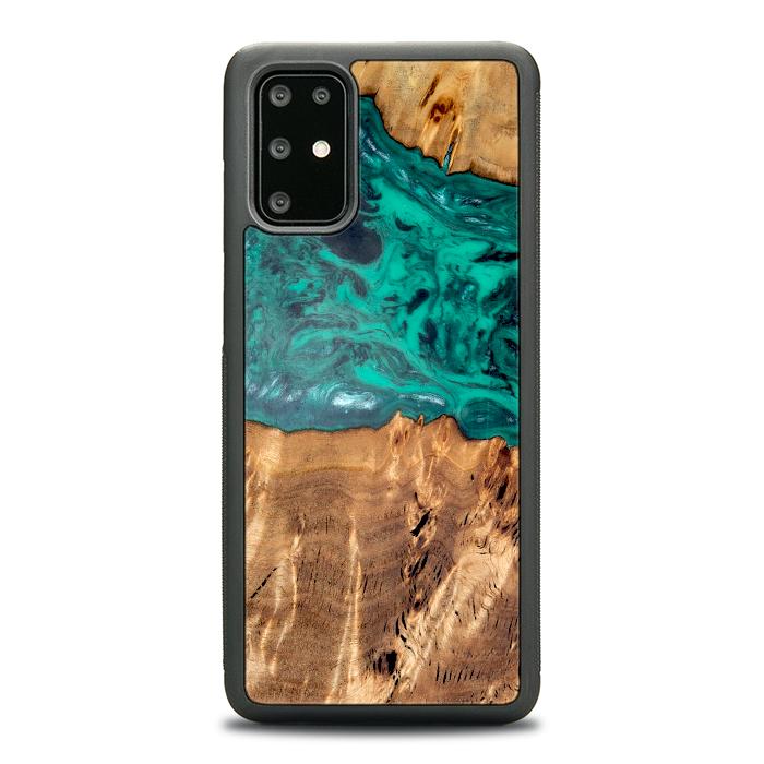 Samsung Galaxy S20 Plus Handyhülle aus Harz und Holz - Synergy#D133