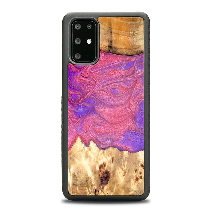 Samsung Galaxy S20 Plus Handyhülle aus Harz und Holz - Synergy#D136