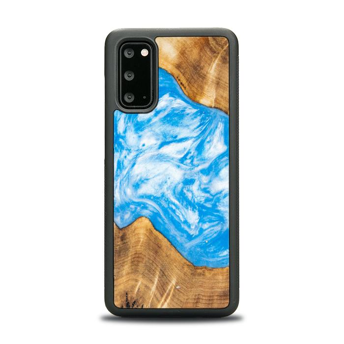 Samsung Galaxy S20 Handyhülle aus Harz und Holz - SYNERGY#A28