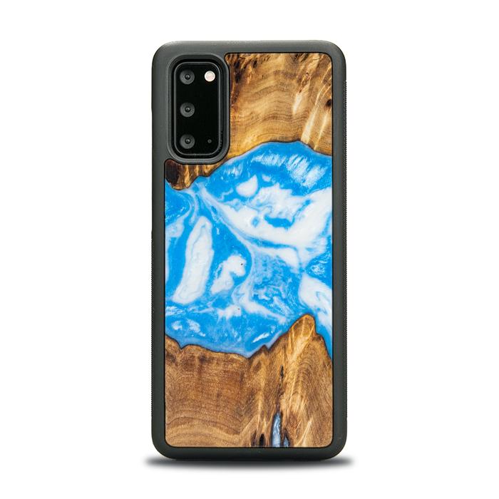 Samsung Galaxy S20 Handyhülle aus Harz und Holz - SYNERGY#A29