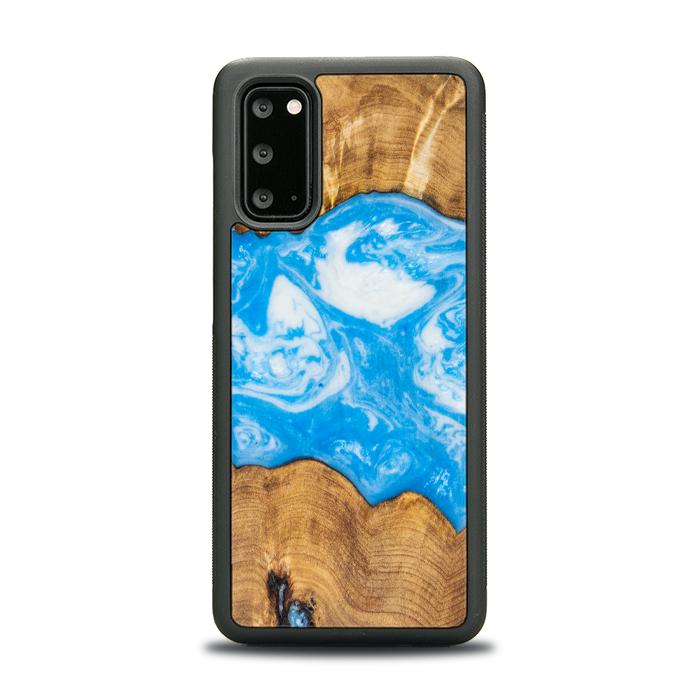 Samsung Galaxy S20 Handyhülle aus Harz und Holz - SYNERGY#A32
