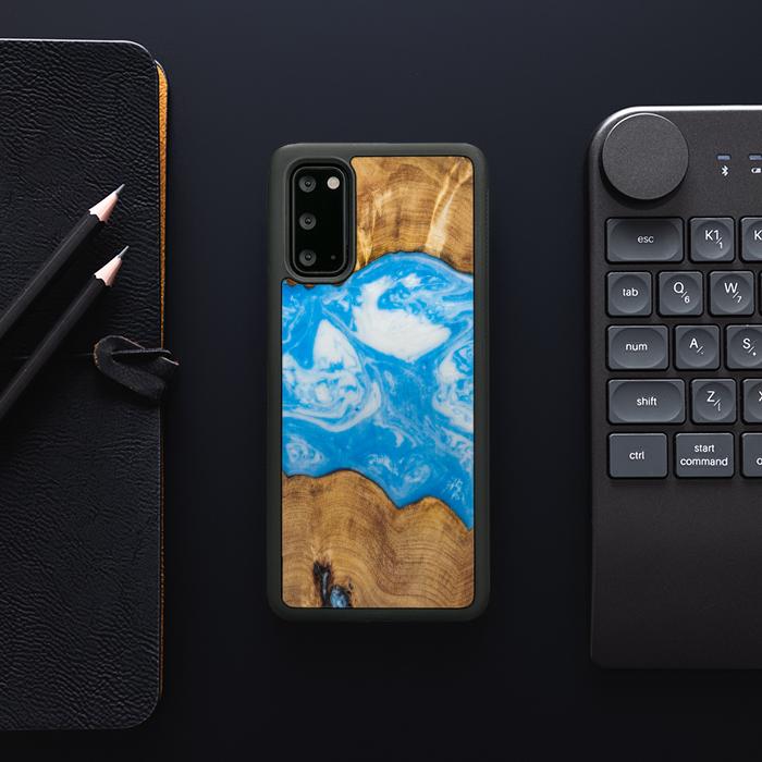 Samsung Galaxy S20 Handyhülle aus Harz und Holz - SYNERGY#A32