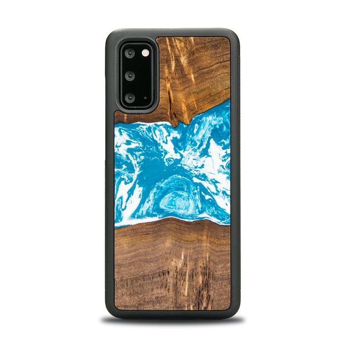 Samsung Galaxy S20 Handyhülle aus Harz und Holz - SYNERGY#A7