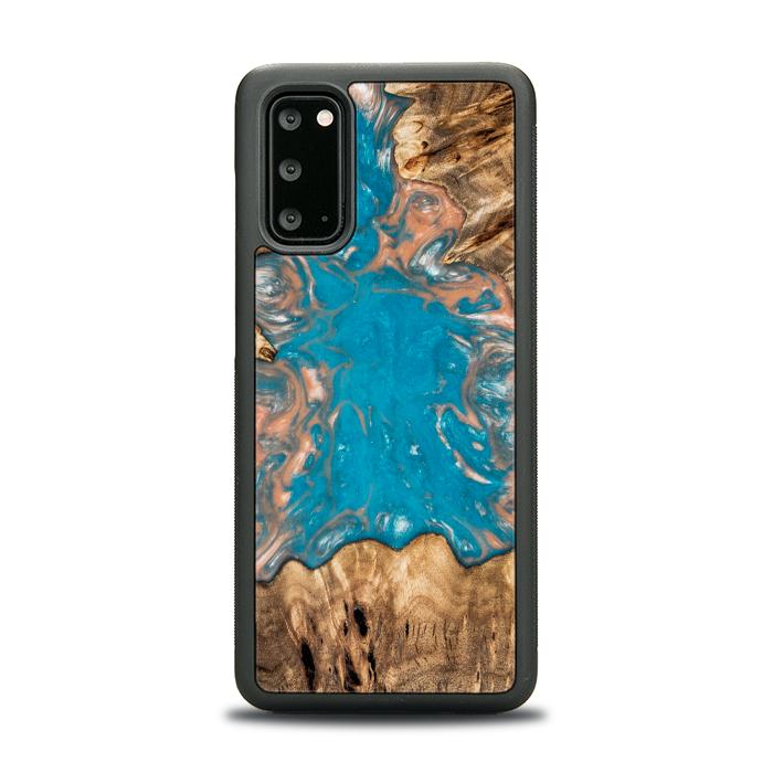 Samsung Galaxy S20 Handyhülle aus Harz und Holz - SYNERGY#A97