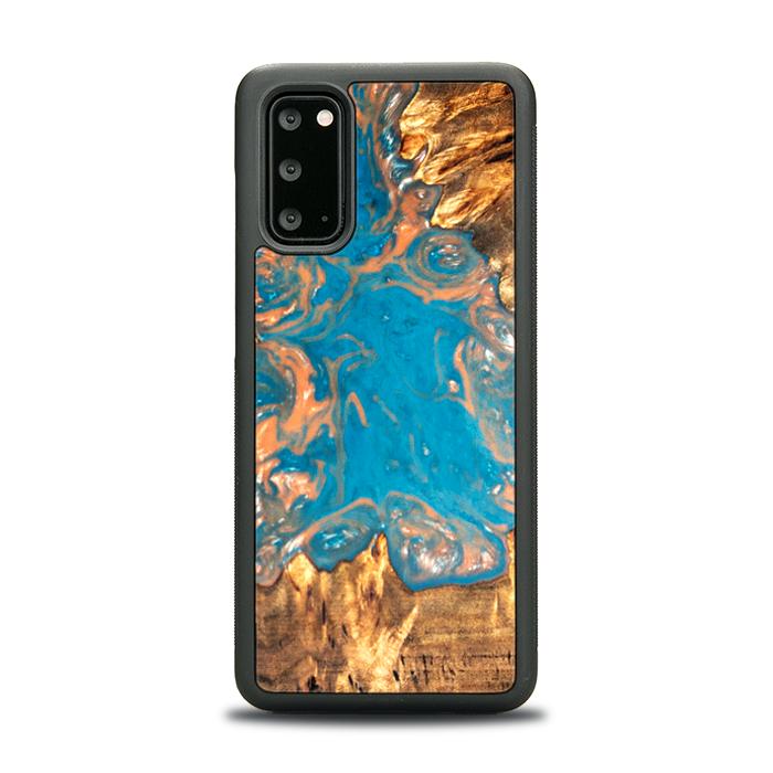 Samsung Galaxy S20 Handyhülle aus Harz und Holz - SYNERGY#B22