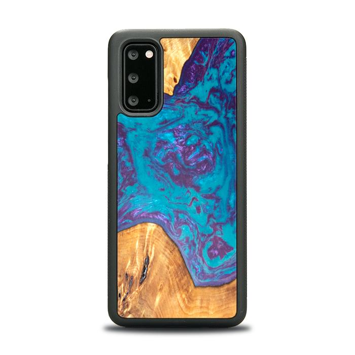Samsung Galaxy S20 Handyhülle aus Harz und Holz - SYNERGY#B25
