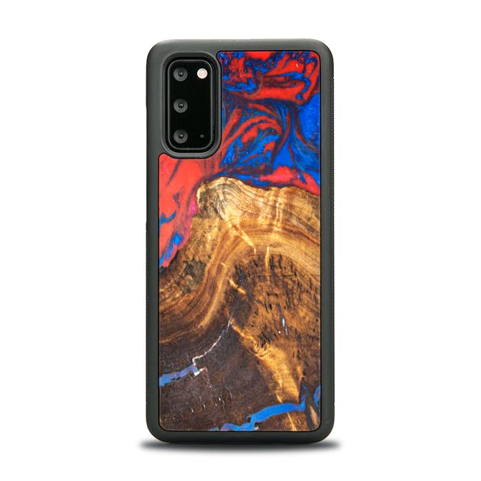 Samsung Galaxy S20 Handyhülle aus Harz und Holz - SYNERGY#B31