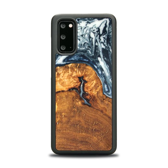 Samsung Galaxy S20 Handyhülle aus Harz und Holz - SYNERGY#B36