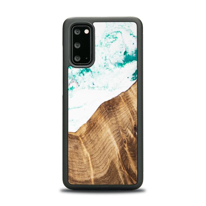 Samsung Galaxy S20 Handyhülle aus Harz und Holz - SYNERGY#C14