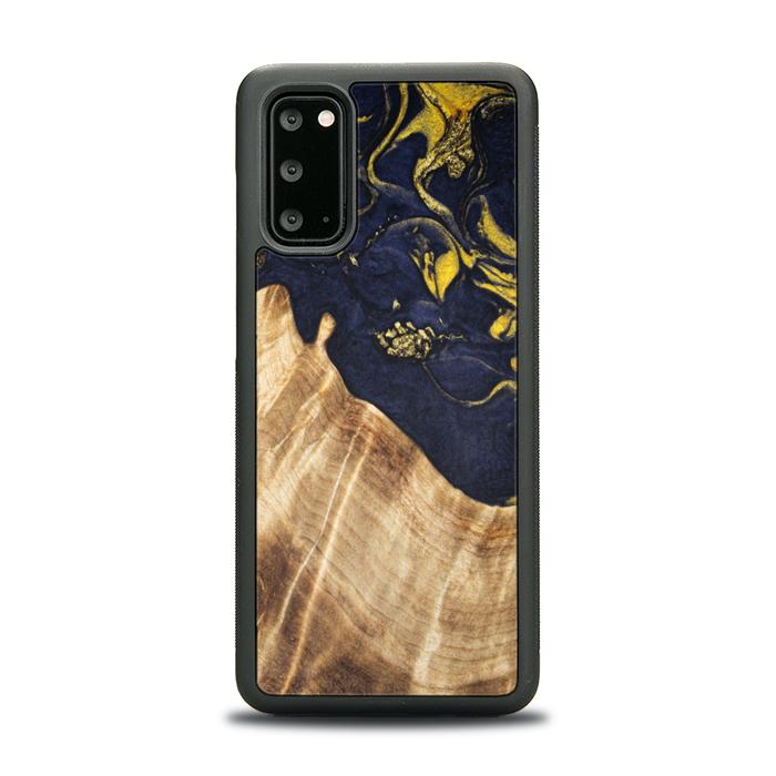 Samsung Galaxy S20 Handyhülle aus Harz und Holz - SYNERGY#C26
