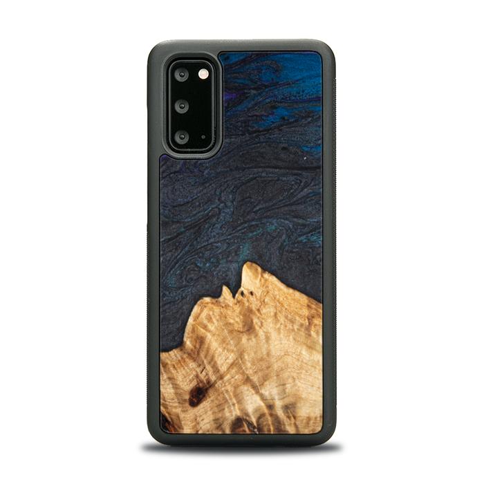 Samsung Galaxy S20 Handyhülle aus Harz und Holz - Synergy#C5