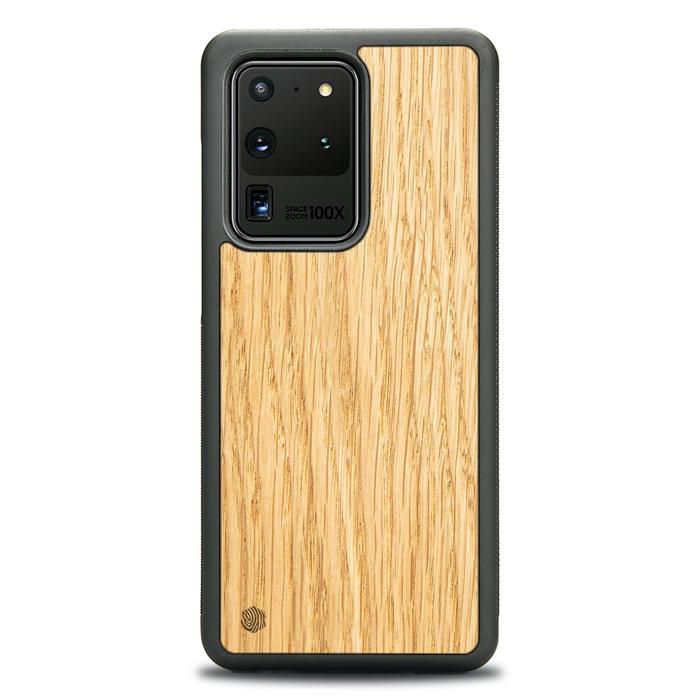 Samsung Galaxy S20 Ultra Handyhülle aus Holz - Eiche