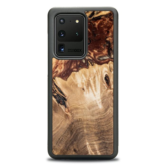 Samsung Galaxy S20 Ultra Handyhülle aus Harz und Holz - SYNERGY#A100