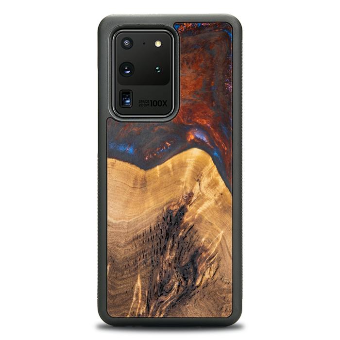 Samsung Galaxy S20 Ultra Handyhülle aus Harz und Holz - SYNERGY#A21