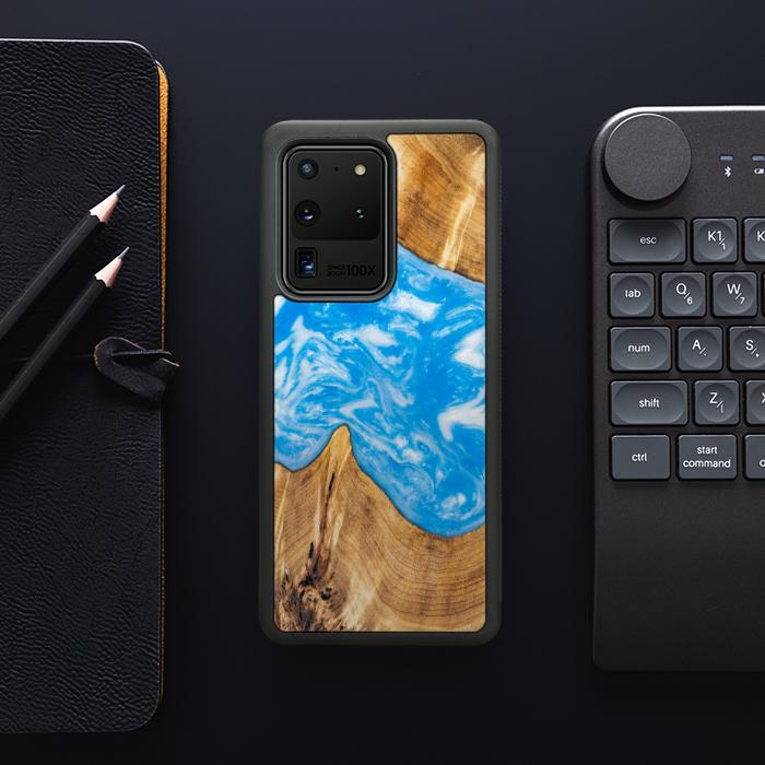 Samsung Galaxy S20 Ultra Handyhülle aus Harz und Holz - SYNERGY#A26