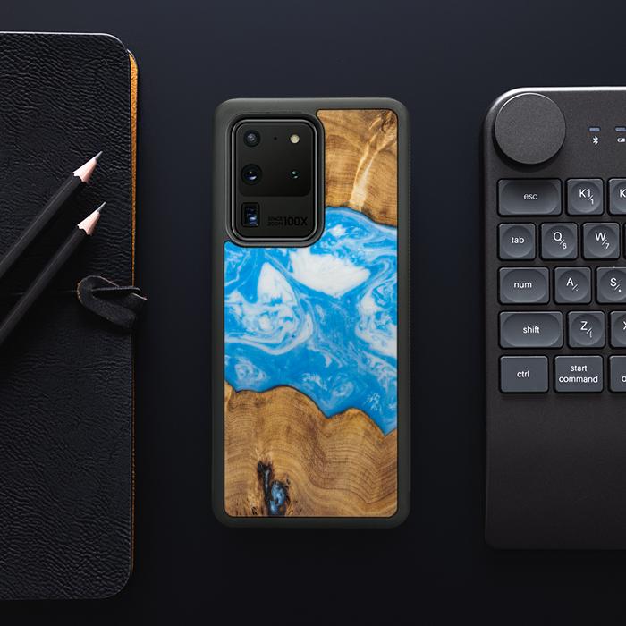 Samsung Galaxy S20 Ultra Handyhülle aus Harz und Holz - SYNERGY#A32