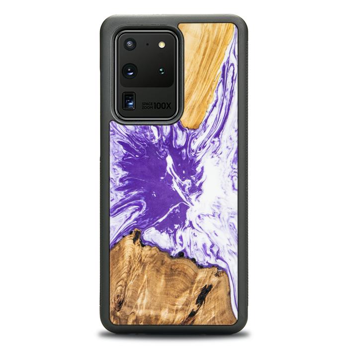Samsung Galaxy S20 Ultra Handyhülle aus Harz und Holz - SYNERGY#A79
