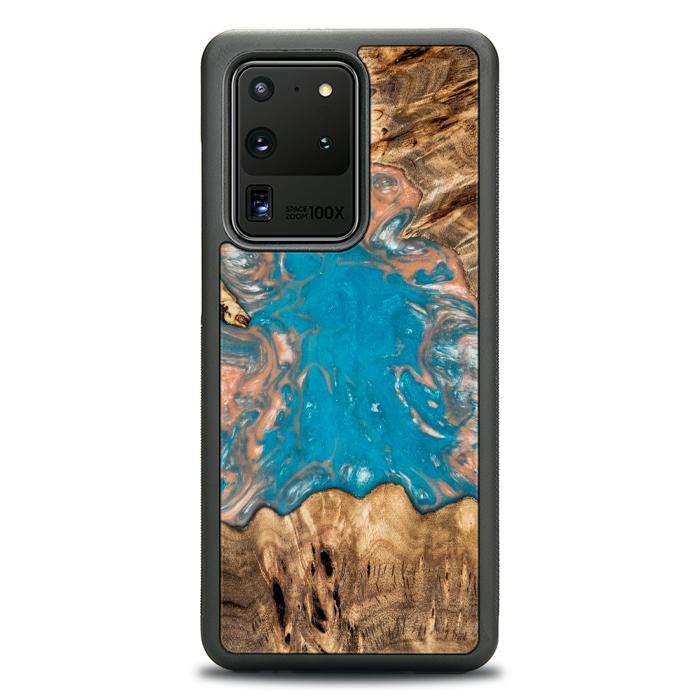 Samsung Galaxy S20 Ultra Handyhülle aus Harz und Holz - SYNERGY#A97