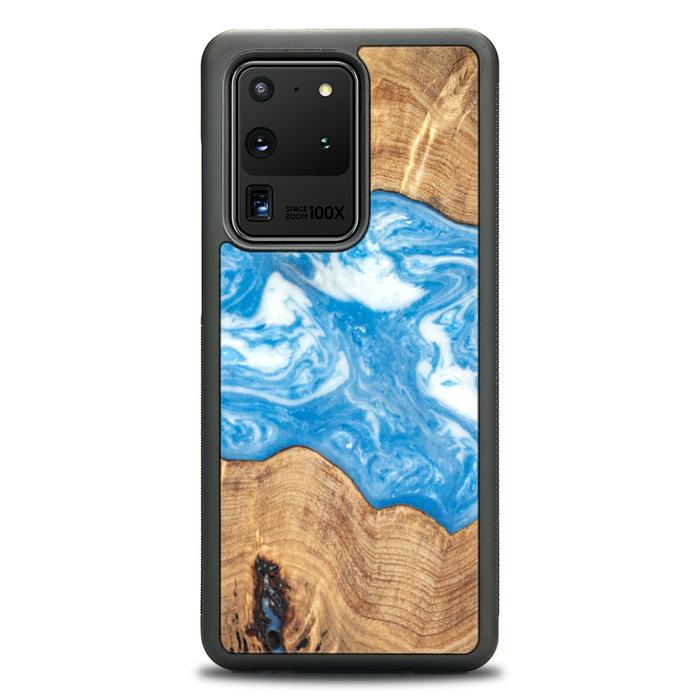 Samsung Galaxy S20 Ultra Handyhülle aus Harz und Holz - SYNERGY#B03