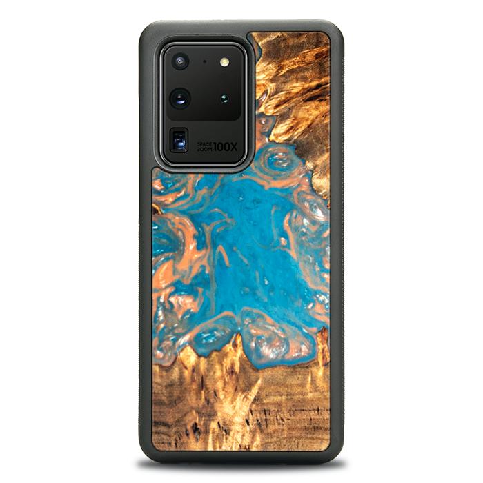 Samsung Galaxy S20 Ultra Handyhülle aus Harz und Holz - SYNERGY#B22