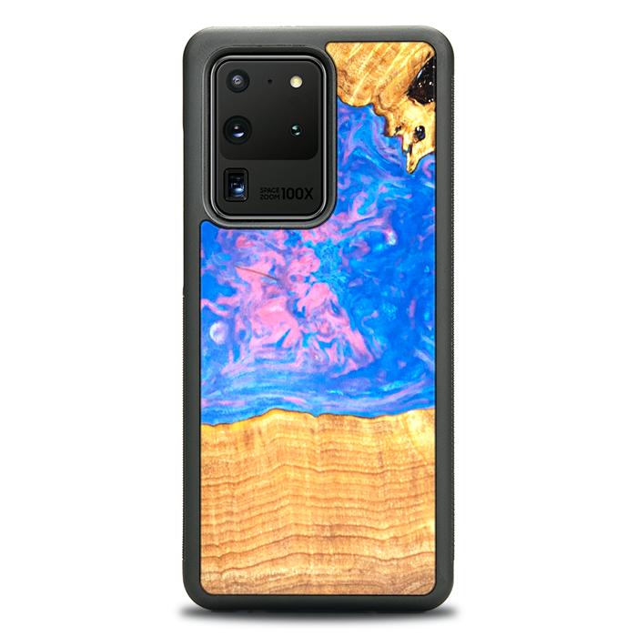 Samsung Galaxy S20 Ultra Handyhülle aus Harz und Holz - SYNERGY#B23