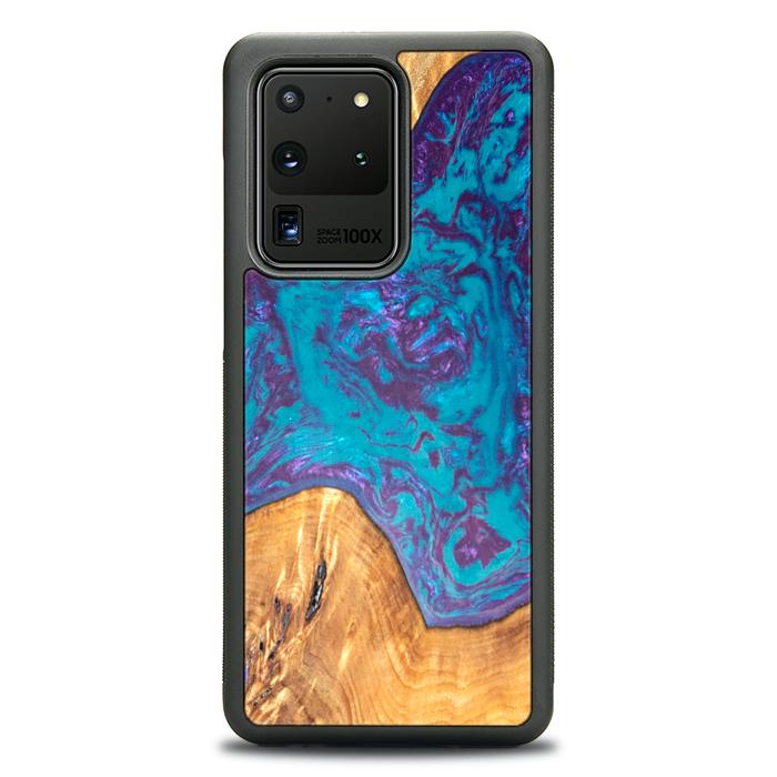 Samsung Galaxy S20 Ultra Handyhülle aus Harz und Holz - SYNERGY#B25