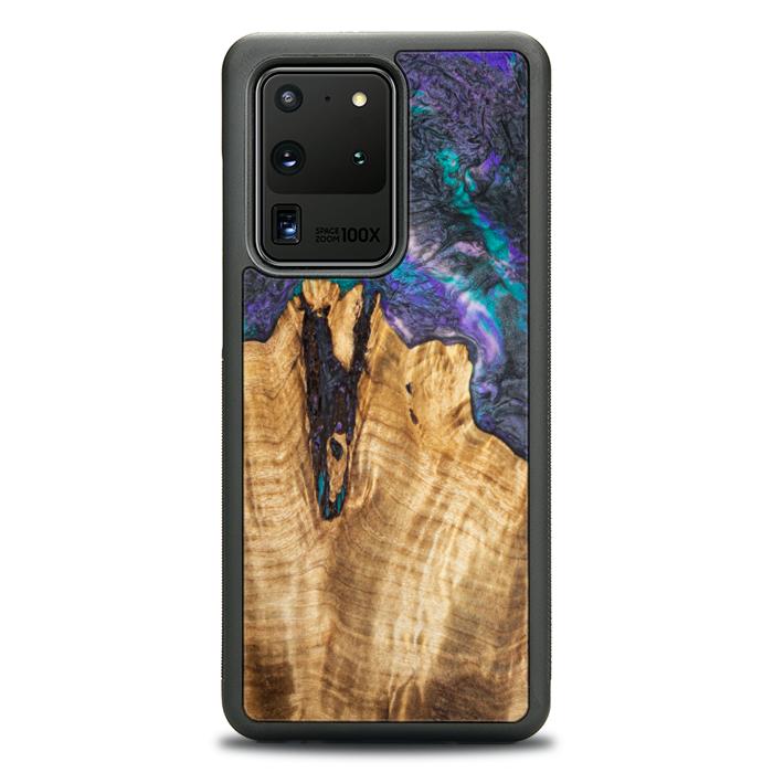 Samsung Galaxy S20 Ultra Handyhülle aus Harz und Holz - SYNERGY#C01