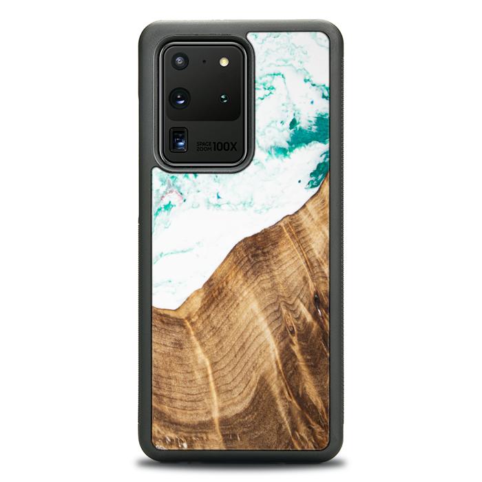 Samsung Galaxy S20 Ultra Handyhülle aus Harz und Holz - SYNERGY#C14