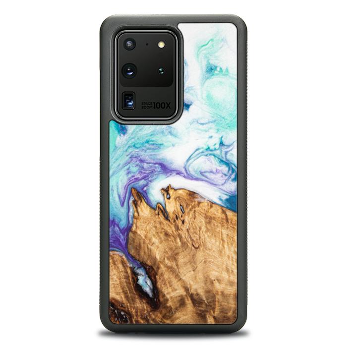 Samsung Galaxy S20 Ultra Handyhülle aus Harz und Holz - SYNERGY#C17