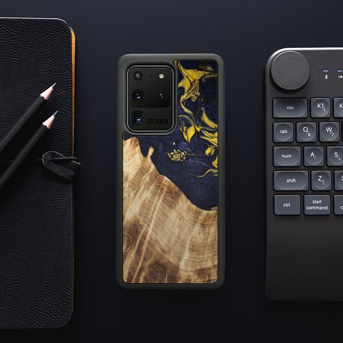 Samsung Galaxy S20 Ultra Handyhülle aus Harz und Holz - SYNERGY#C26