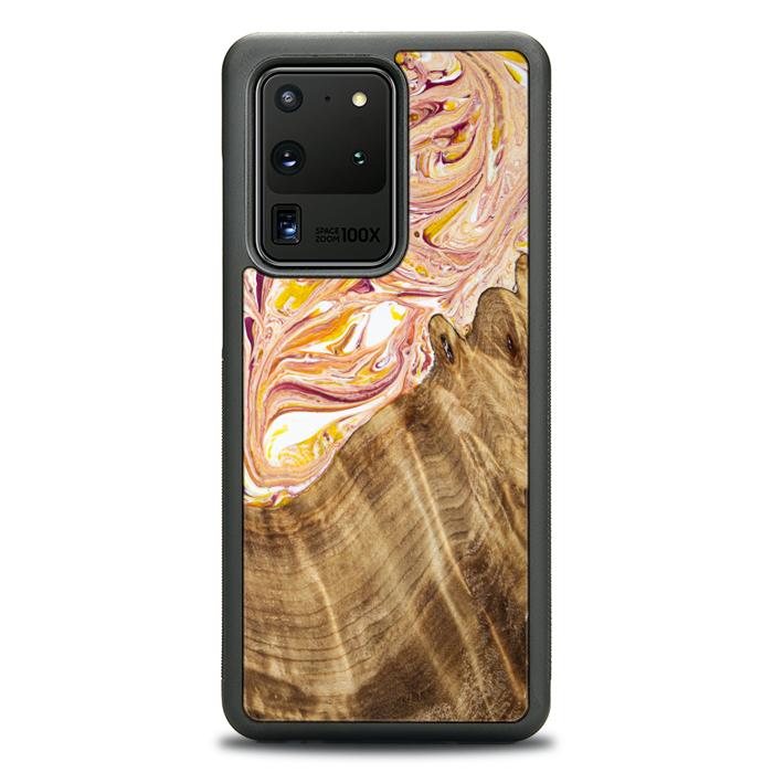 Samsung Galaxy S20 Ultra Handyhülle aus Harz und Holz - SYNERGY#C48