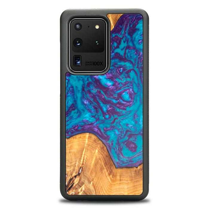 Samsung Galaxy S20 Ultra Handyhülle aus Harz und Holz - Synergy#B28