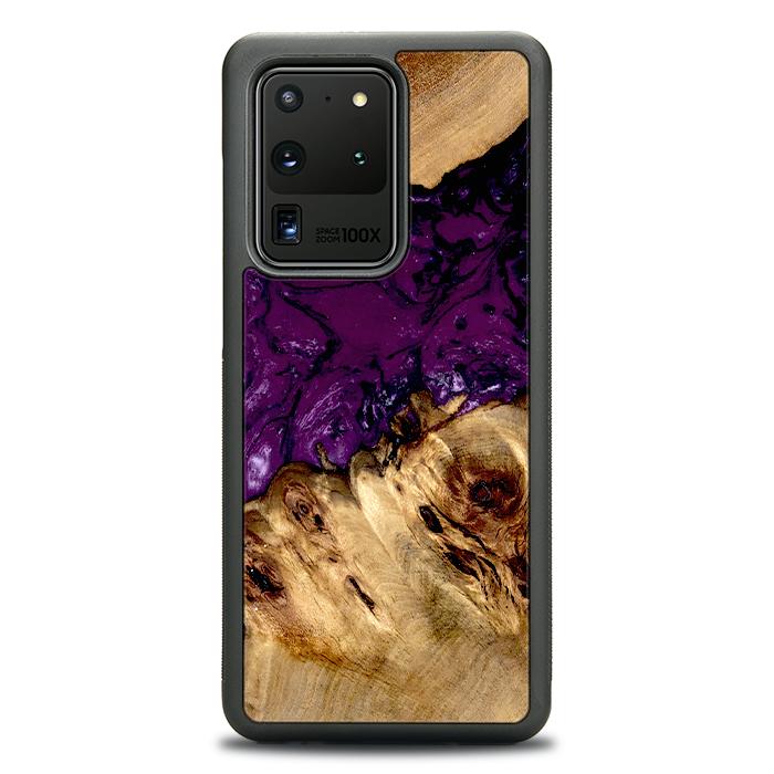Samsung Galaxy S20 Ultra Handyhülle aus Harz und Holz - Synergy#D113