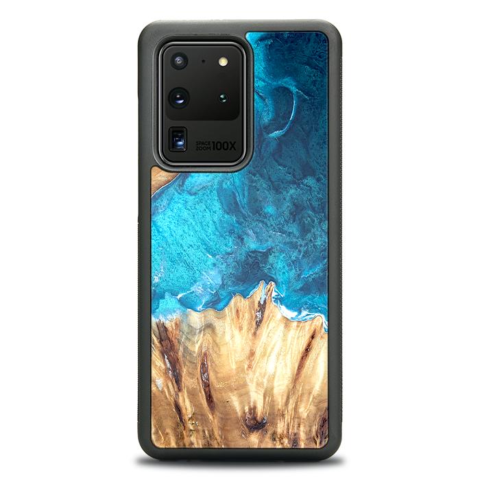 Samsung Galaxy S20 Ultra Handyhülle aus Harz und Holz - Synergy#D115