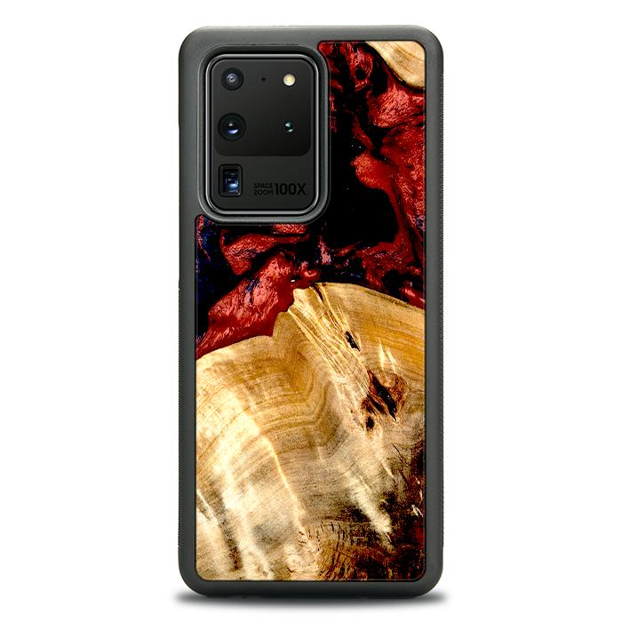 Samsung Galaxy S20 Ultra Handyhülle aus Harz und Holz - Synergy#D117