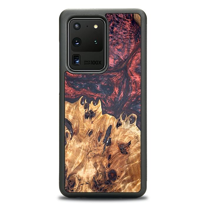 Samsung Galaxy S20 Ultra Handyhülle aus Harz und Holz - Synergy#D118