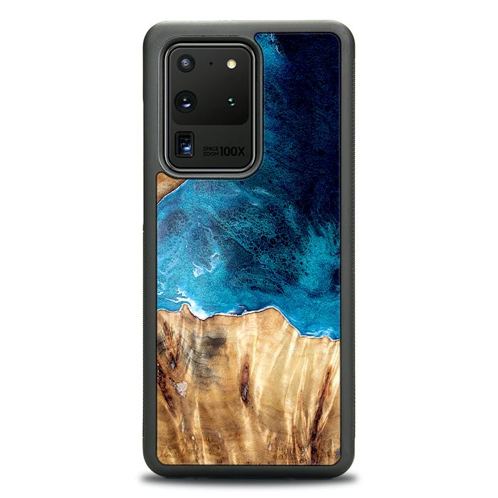 Samsung Galaxy S20 Ultra Handyhülle aus Harz und Holz - Synergy#D127