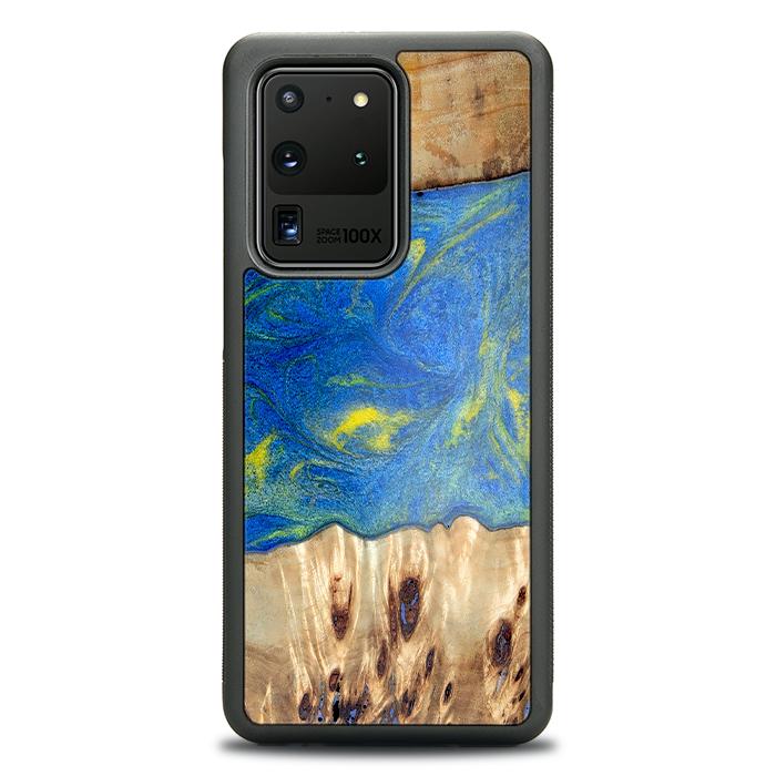 Samsung Galaxy S20 Ultra Handyhülle aus Harz und Holz - Synergy#D128