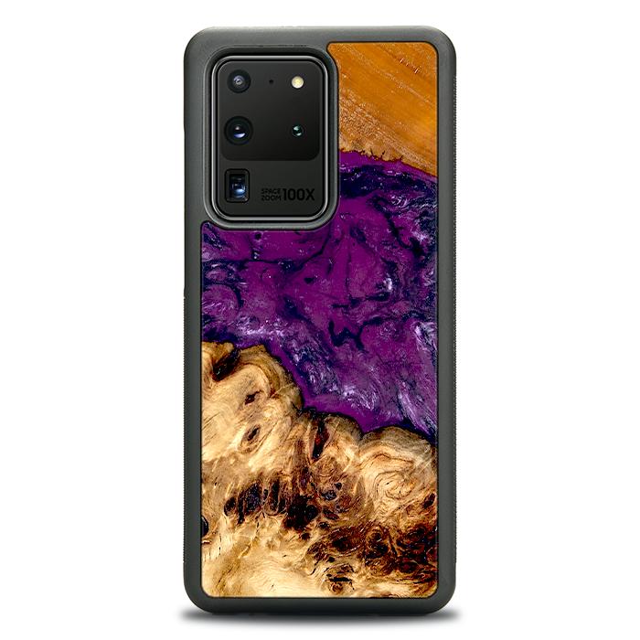 Samsung Galaxy S20 Ultra Handyhülle aus Harz und Holz - Synergy#D130