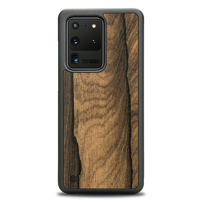Samsung Galaxy S20 Ultra Handyhülle aus Holz - Ziricote