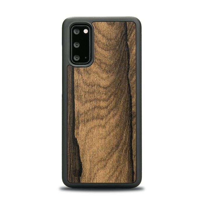 Samsung Galaxy S20 Handyhülle aus Holz - Ziricote