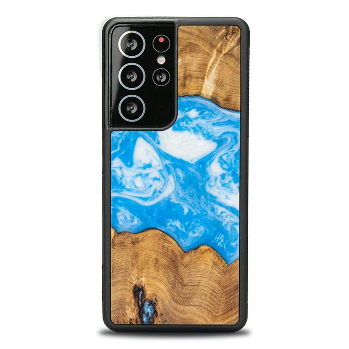 Samsung Galaxy S21 Ultra Handyhülle aus Harz und Holz - SYNERGY#A32