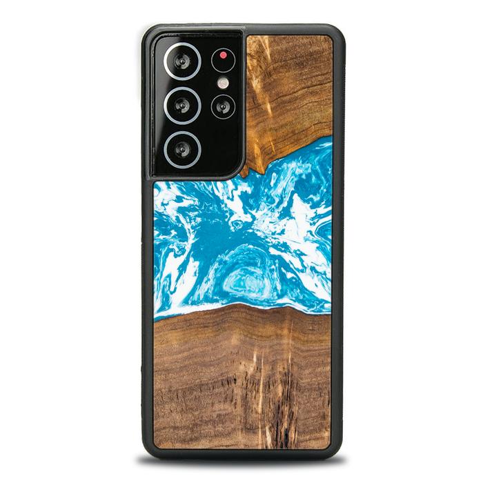 Samsung Galaxy S21 Ultra Handyhülle aus Harz und Holz - SYNERGY#A7