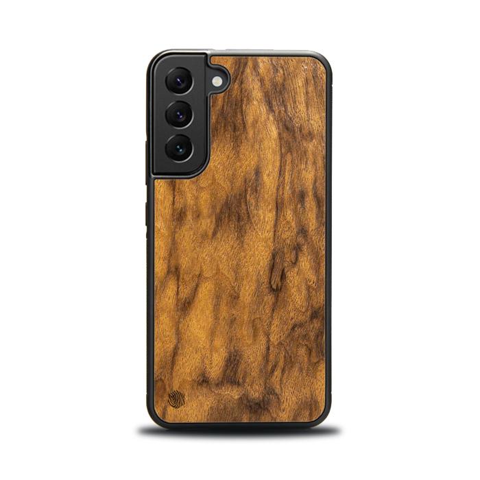 Imbuia Galaxy S22 Handyhülle aus Holz