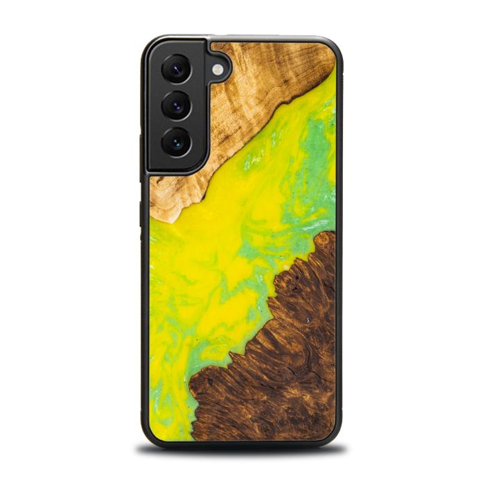 Samsung Galaxy S22 Plus Handyhülle aus Harz und Holz - SYNERGY#A12