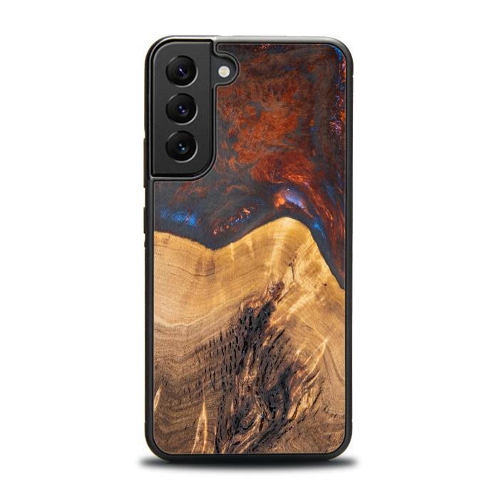 Samsung Galaxy S22 Plus Handyhülle aus Harz und Holz - SYNERGY#A21