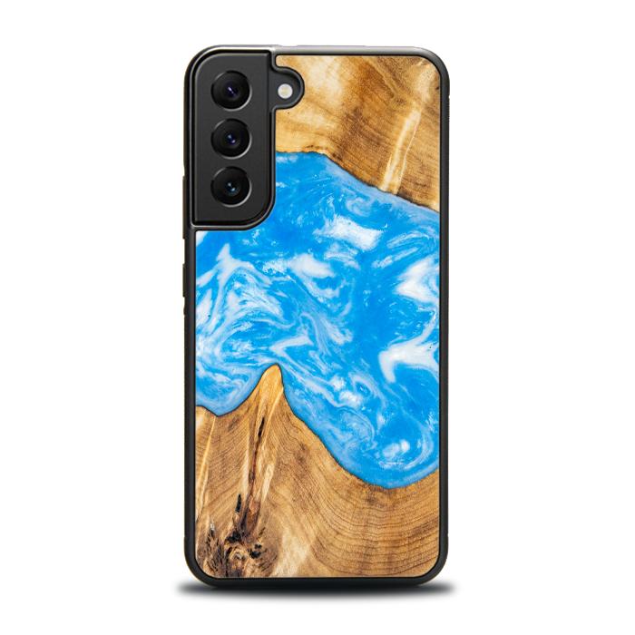 Samsung Galaxy S22 Plus Handyhülle aus Harz und Holz - SYNERGY#A26