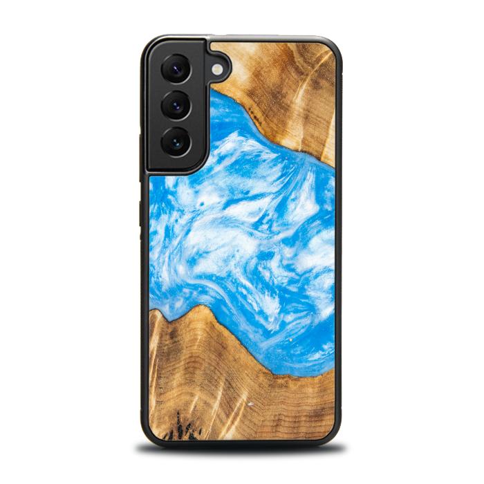 Samsung Galaxy S22 Plus Handyhülle aus Harz und Holz - SYNERGY#A28